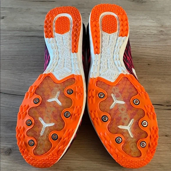 New Balance XC Track Spikes Pink Orange Women’s Size 9.5 WXCS700R - Picture 8 of 8